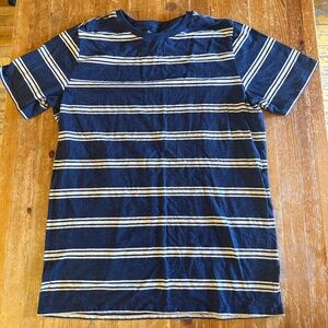 Cat & Jack Boys’ Short Sleeve Striped T-Shirt – XXL (16/18) Husky